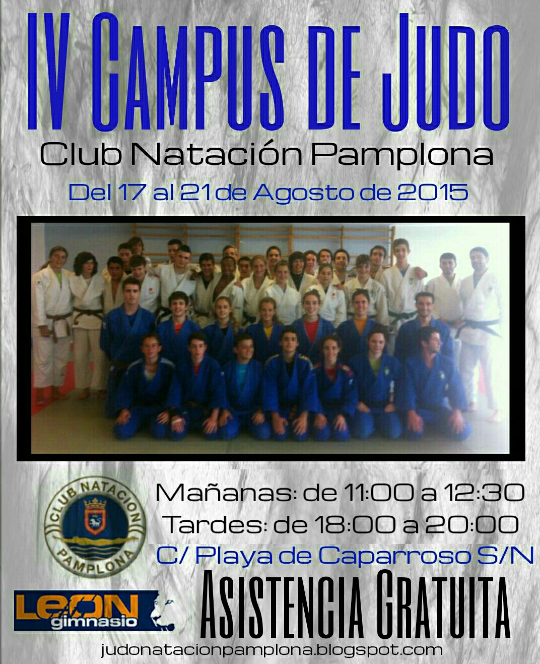 IV Campus de Judo Club Natacion Pamplona